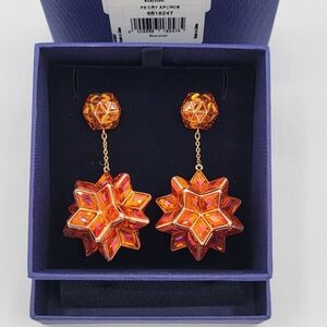 Swarovski Curiosa Star Earrings NWT #2767